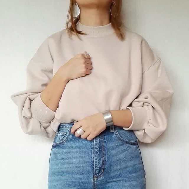 Gu ジーユー メンズxs モックネックスウェット 全店販売中 モックネックスウェット